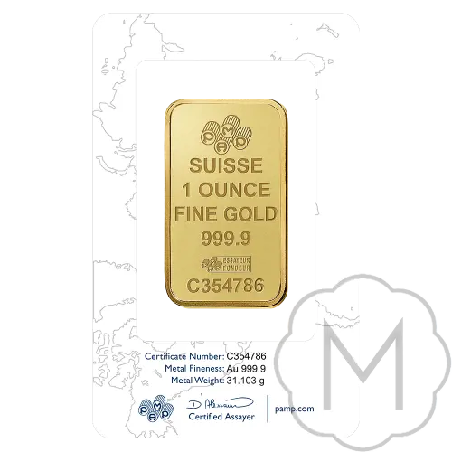 Pamp Suisse Goud 1 Troy Ounce #3