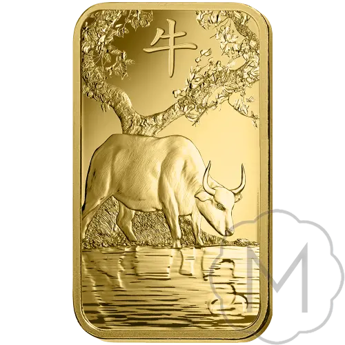 Pamp Suisse Lunar Ox Goud 1 Troy Ounce #1