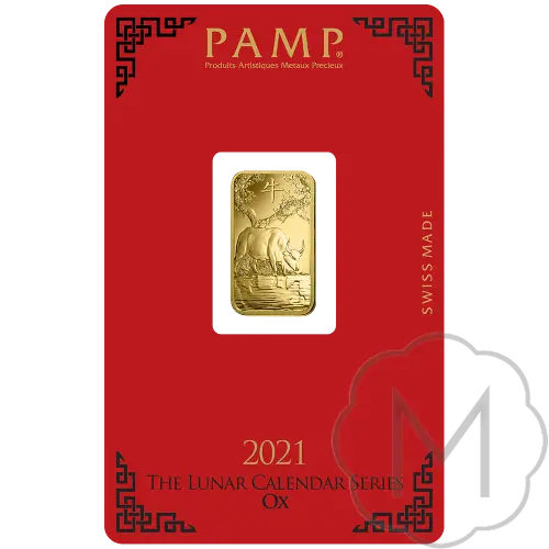 Pamp Suisse Lunar Ox Gold 5 grams #3