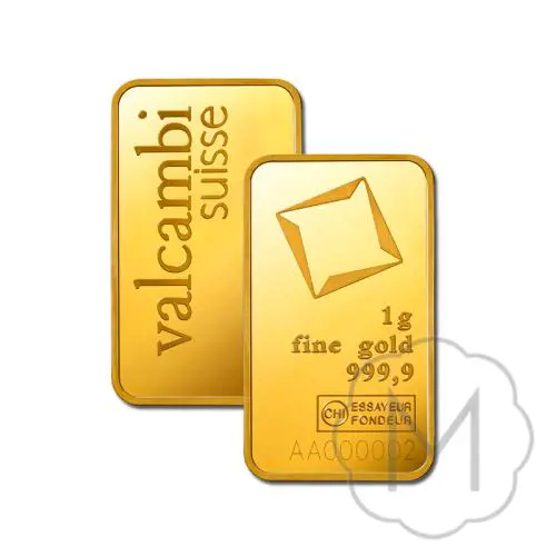 Valcambi Gold 1 gram #1