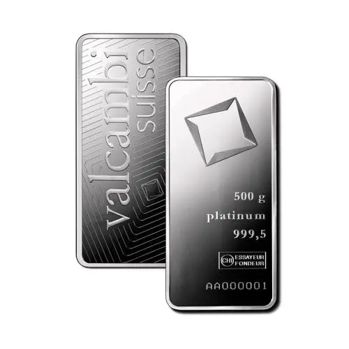 Valcambi Platinum 500 gram #1