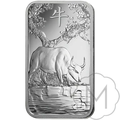 Pamp Suisse Lunar Ox Silver 10 grams #1