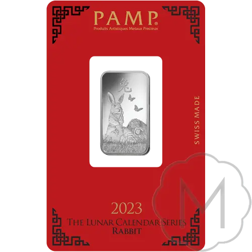 Pamp Suisse Lunar Rabbit Zilver 10 gram #3