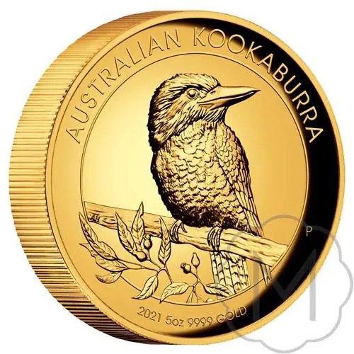 Australian Kookaburra Goud 5 Troy Ounce #3