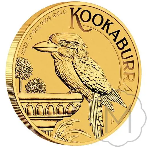 Australian Kookaburra 2022 Goud 0,1 Troy Ounce #3