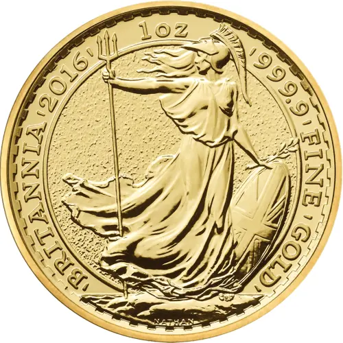 Britannia 2016 Goud 1 Troy Ounce #1