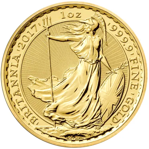 Britannia 2017 Gold 1 Troy Ounce #1