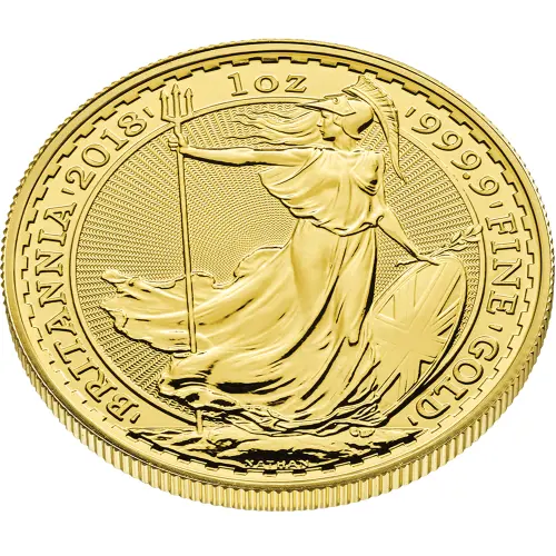 Britannia 2018 Gold 1 Troy Ounce #3