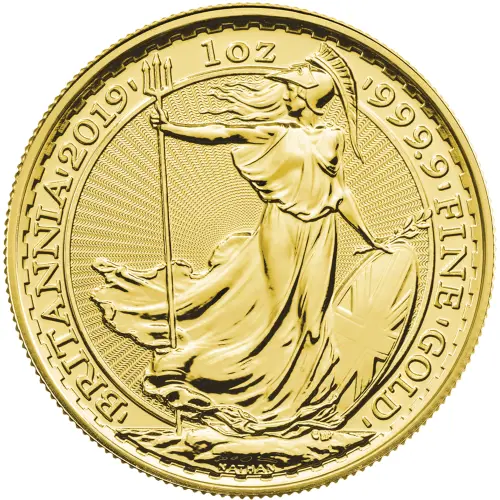 Britannia 2019 Gold 1 Troy Ounce #1