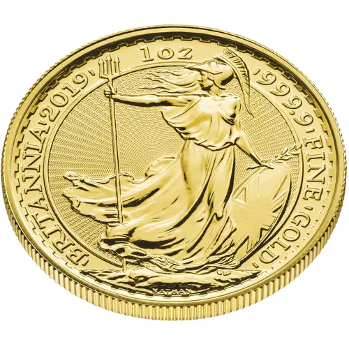 Britannia 2019 Gold 1 Troy Ounce #3