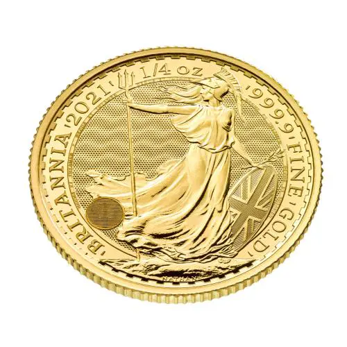 Britannia Gold 0.25 Troy Ounce #3