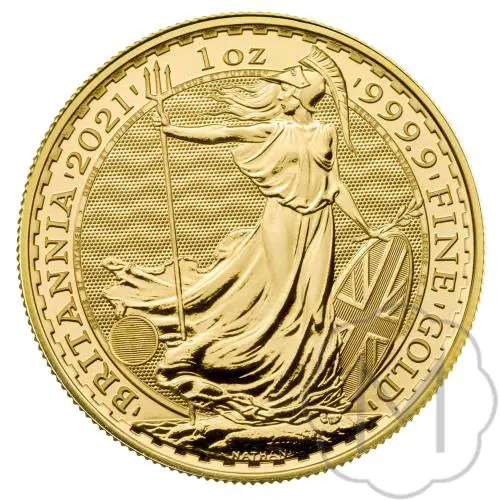 Britannia 2021 Gold 1 Troy Ounce #1