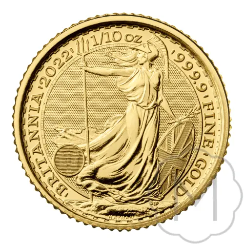 Britannia Gold 0.1 Troy Ounce #1