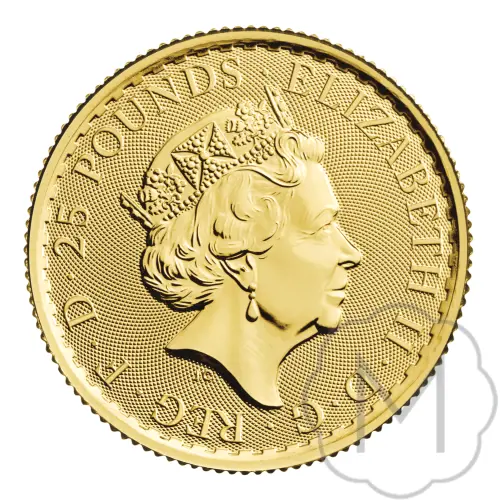 Britannia 2022 Gold 0.25 Troy Ounce #2