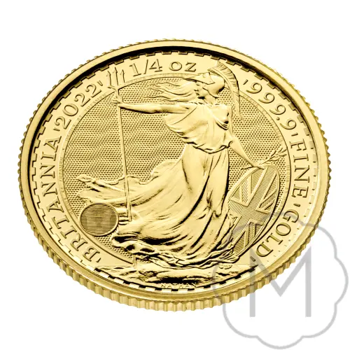 Britannia 2022 Gold 0.25 Troy Ounce #3