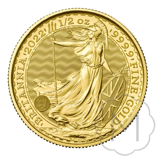 Britannia 2022 Gold 0.5 Troy Ounce #1