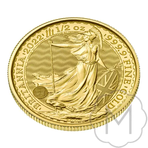 Britannia 2022 Gold 0.5 Troy Ounce #3