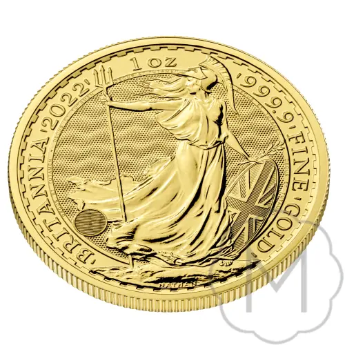 Britannia 2022 Gold 1 Troy Ounce #3