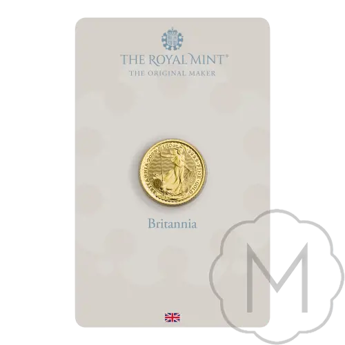 Britannia 2023 Gold 0.1 Troy Ounce #4