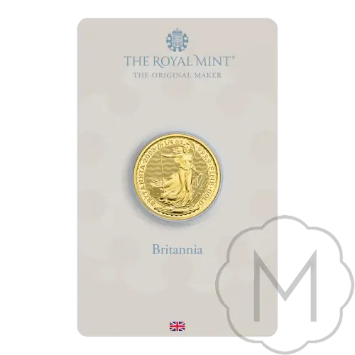 Britannia 2023 Gold 0.25 Troy Ounce #4