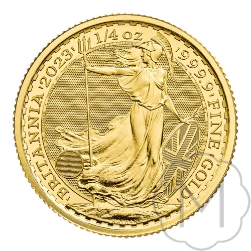 Britannia 2023 Gold 0.25 Troy Ounce #1