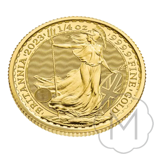 Britannia 2023 Gold 0.25 Troy Ounce #3