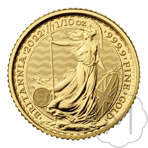 Britannia Mehrere Jahre Gold 0.1 Troy Ounce #1