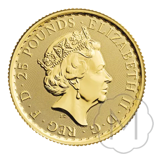 Britannia Mehrere Jahre Gold 0.25 Troy Ounce #2