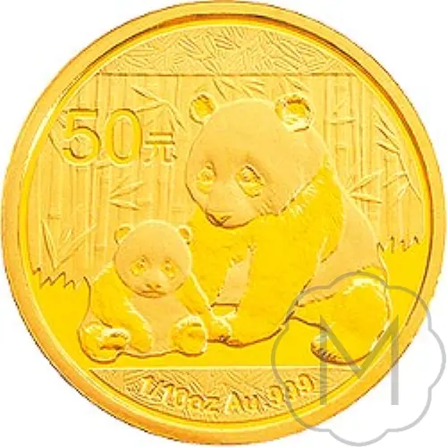 Chinese Panda Gold 0.1 Troy Ounce #1