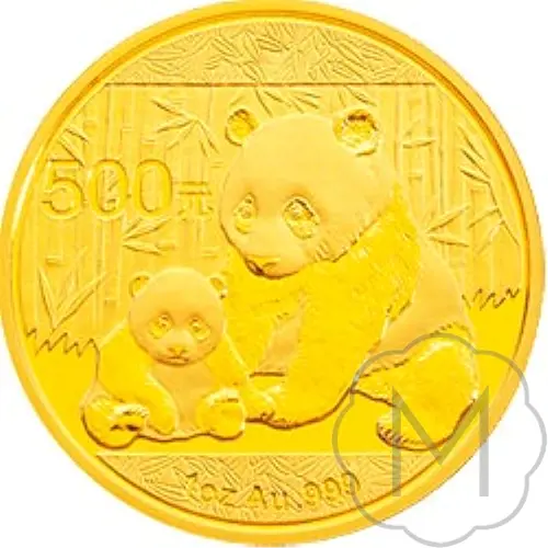 Chinese Panda Gold 1 Troy Ounce #1