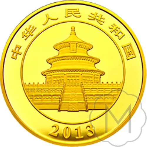 Chinese Panda 2013 Goud 1 kilogram #2