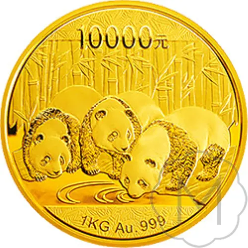 Chinese Panda 2013 Goud 1 kilogram #1