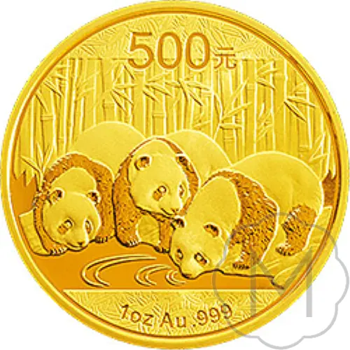 Chinese Panda 2013 Gold 1 Troy Ounce #1