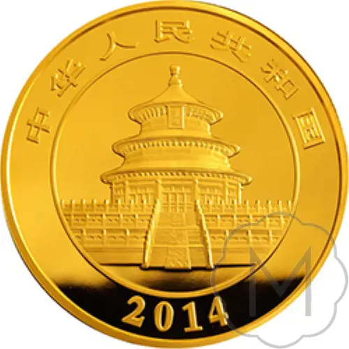 Chinese Panda 2014 Gold 1 kilogram #2