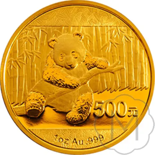 Chinese Panda 2014 Gold 1 Troy Ounce #1