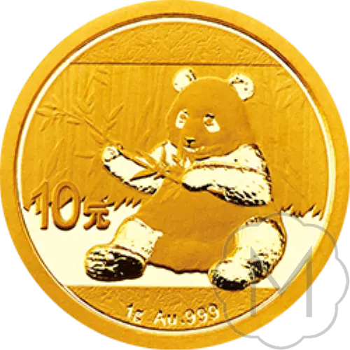 Chinese Panda 2017 Gold 1 gram #1