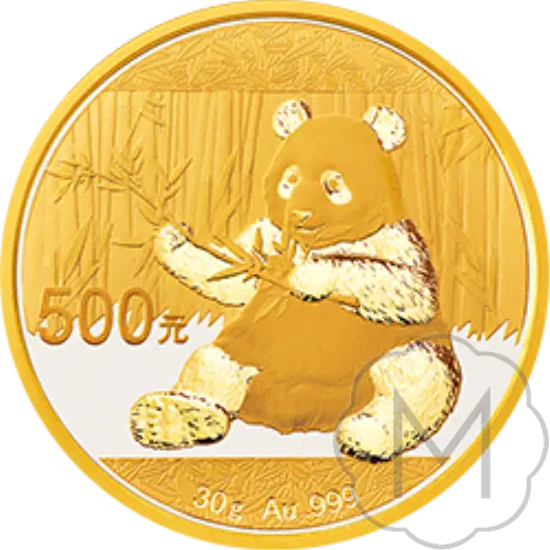 Chinese Panda 2017 Gold 30 grams #1