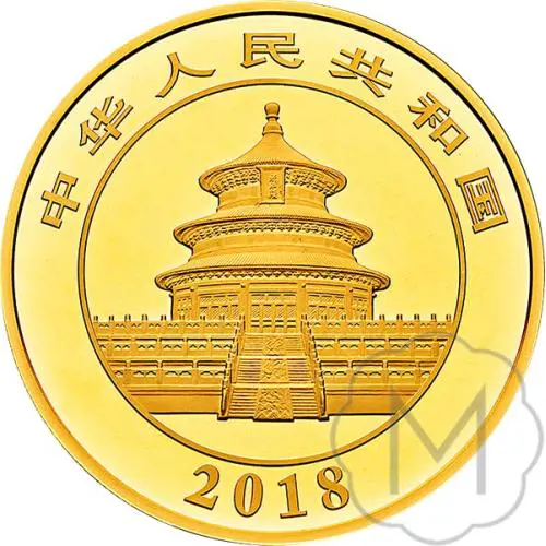 Chinese Panda 2018 Gold 150 grams #2