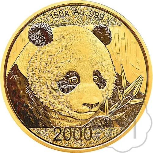 Chinese Panda 2018 Gold 150 grams #1