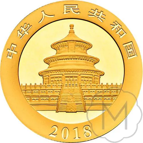 Chinese Panda 2018 Gold 15 grams #2