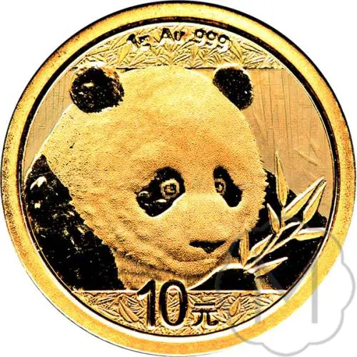 Chinese Panda 2018 Gold 1 gram #1