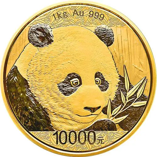 Chinese Panda 2018 Gold 1 kilogram #1