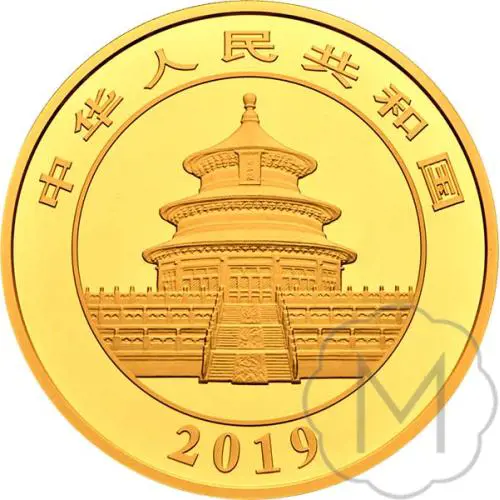 Chinese Panda 2019 Gold 150 grams #2