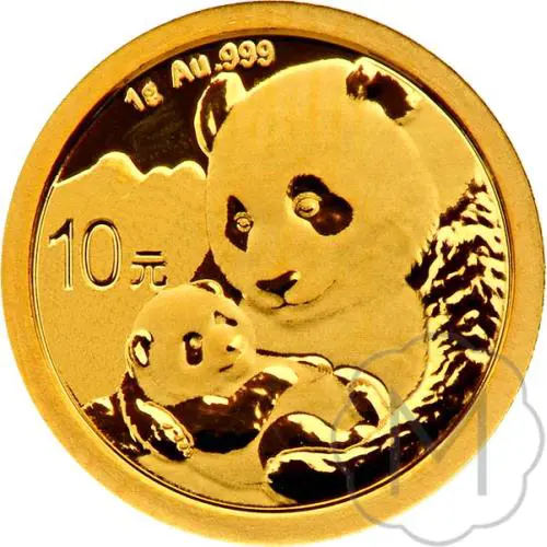 Chinese Panda 2019 Goud 1 gram #1