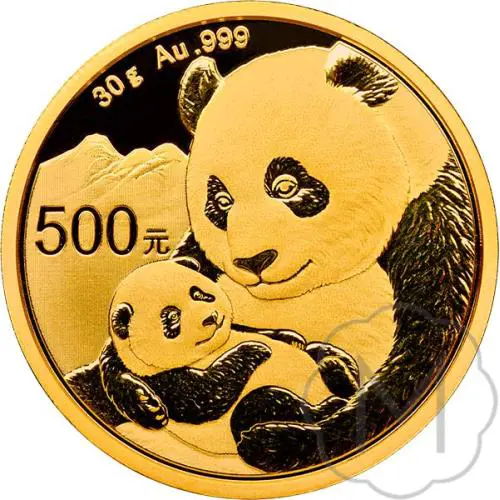 Chinese Panda 2019 Gold 30 Gramm #1