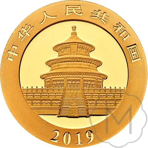 Chinese Panda 2019 Gold 3 grams #2