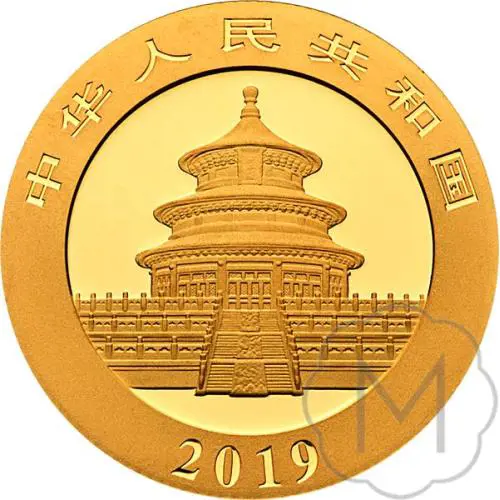 Chinese Panda 2019 Gold 8 grams #2