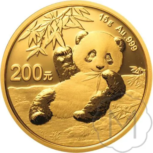 Chinese Panda 2020 Goud 15 gram #1