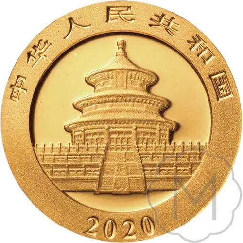 Chinese Panda 2020 Gold 1 Gramm #2