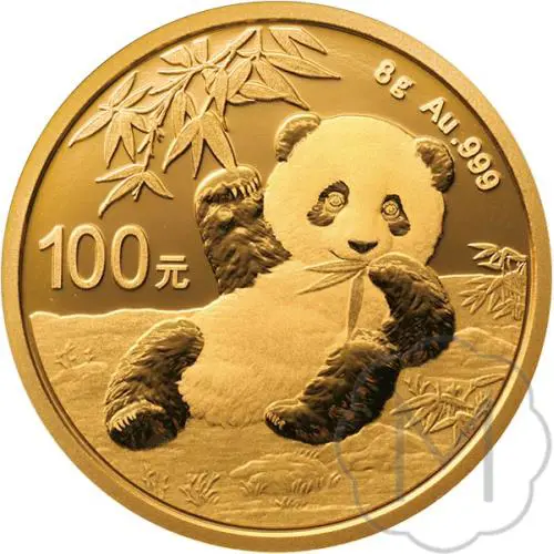 Chinese Panda 2020 Gold 8 Gramm #1